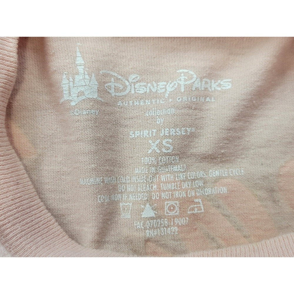 Disney Parks Spirit Jersey 2019 Flower & Garden Festival Minnie Mouse Pink XS - Picture 4 of 16